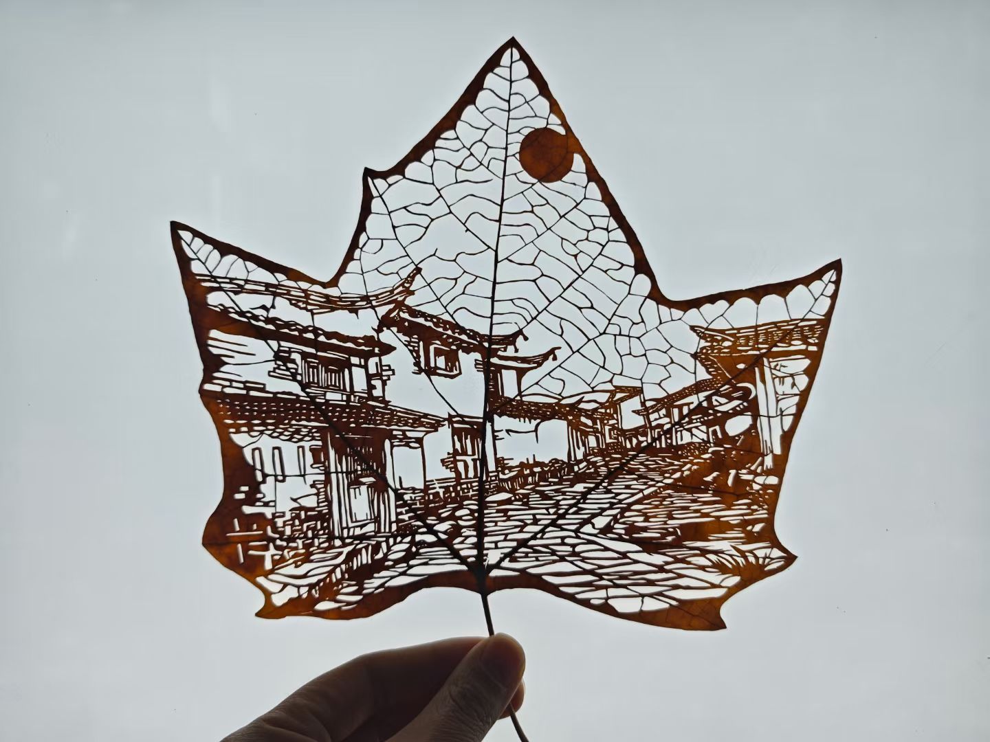 Premium Bespoke · Artisanal Hand-Ancient Street Scene