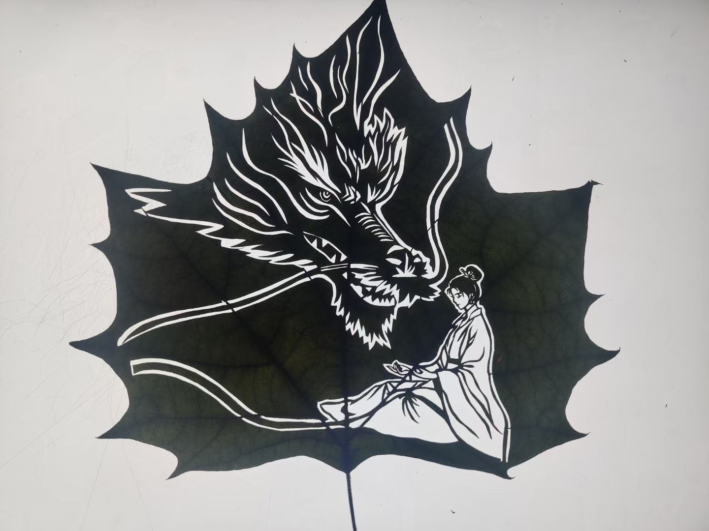 Premium Bespoke · Artisanal Hand-Dragon & Scholar Design